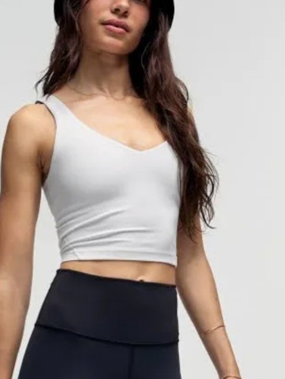 Lululemon Align Crop Top White Size 2